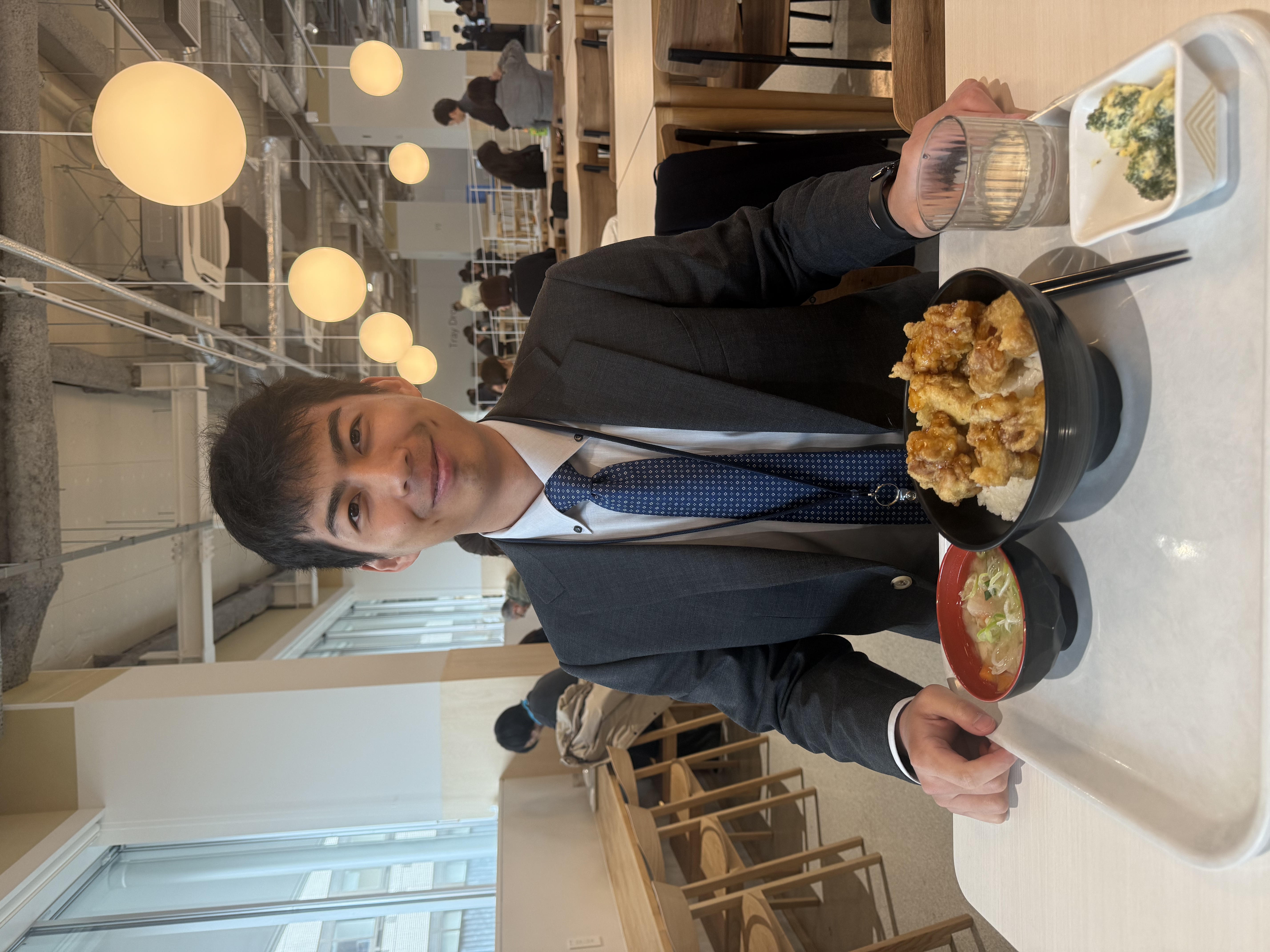 CHEN Xiaoyu on the first day at Institute of Science Tokyo